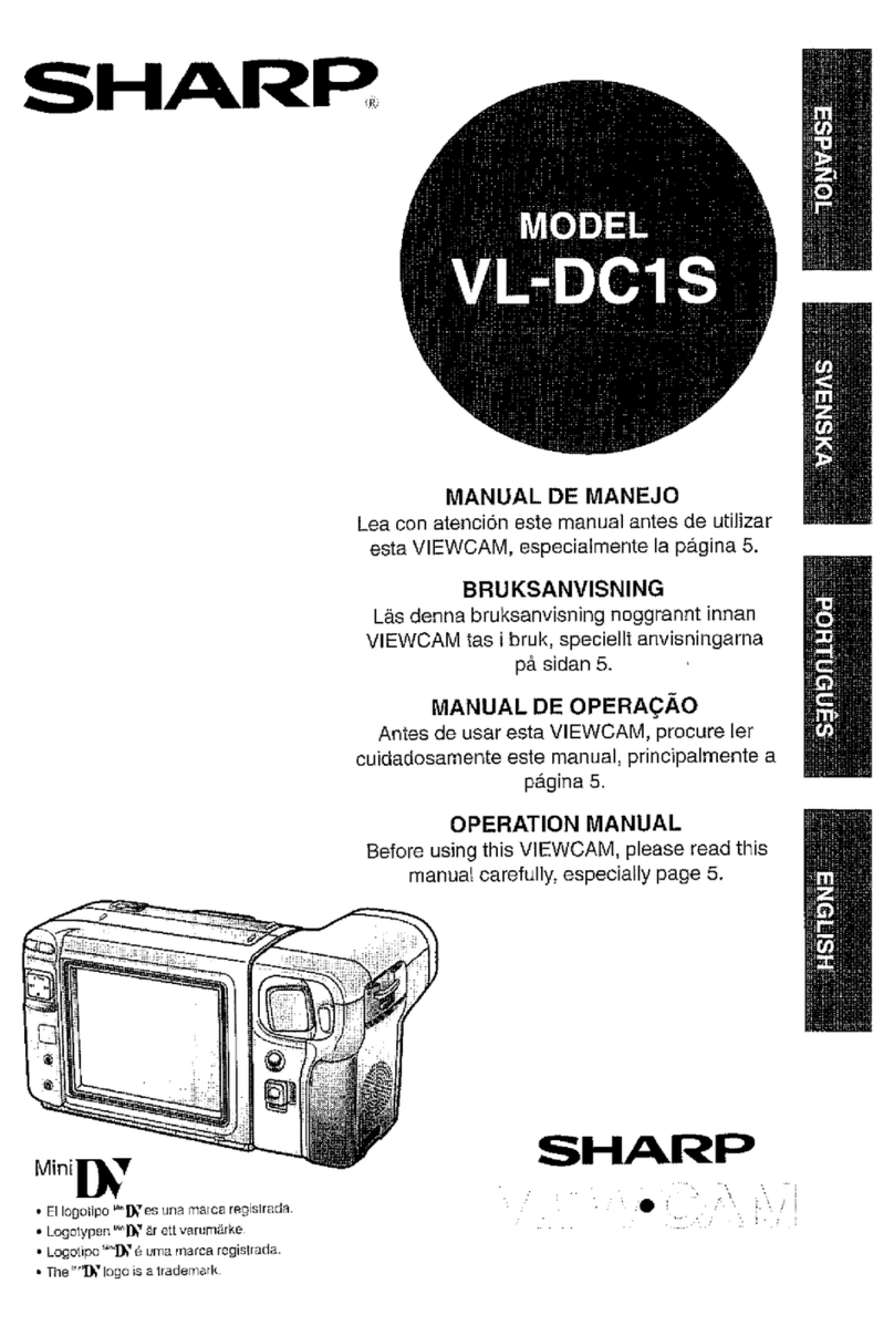 Sharp ViewCam VL-DC1S Manual de usuario