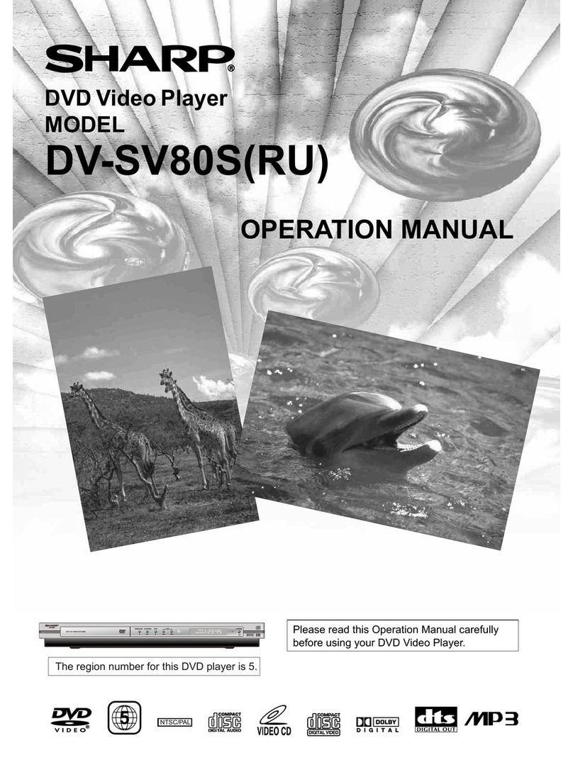 Sharp DV-SV80S(RU) Manual de usuario