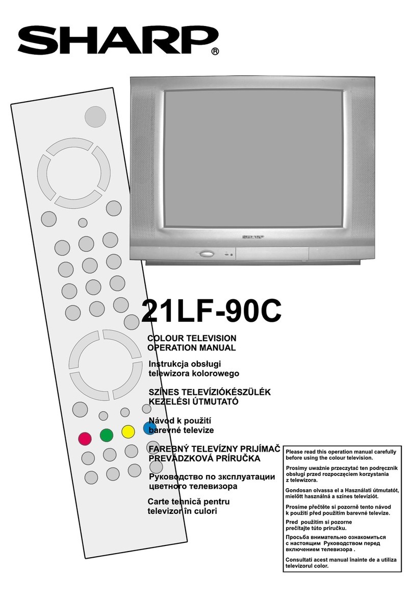 Sharp 21LF-90C Manual de usuario