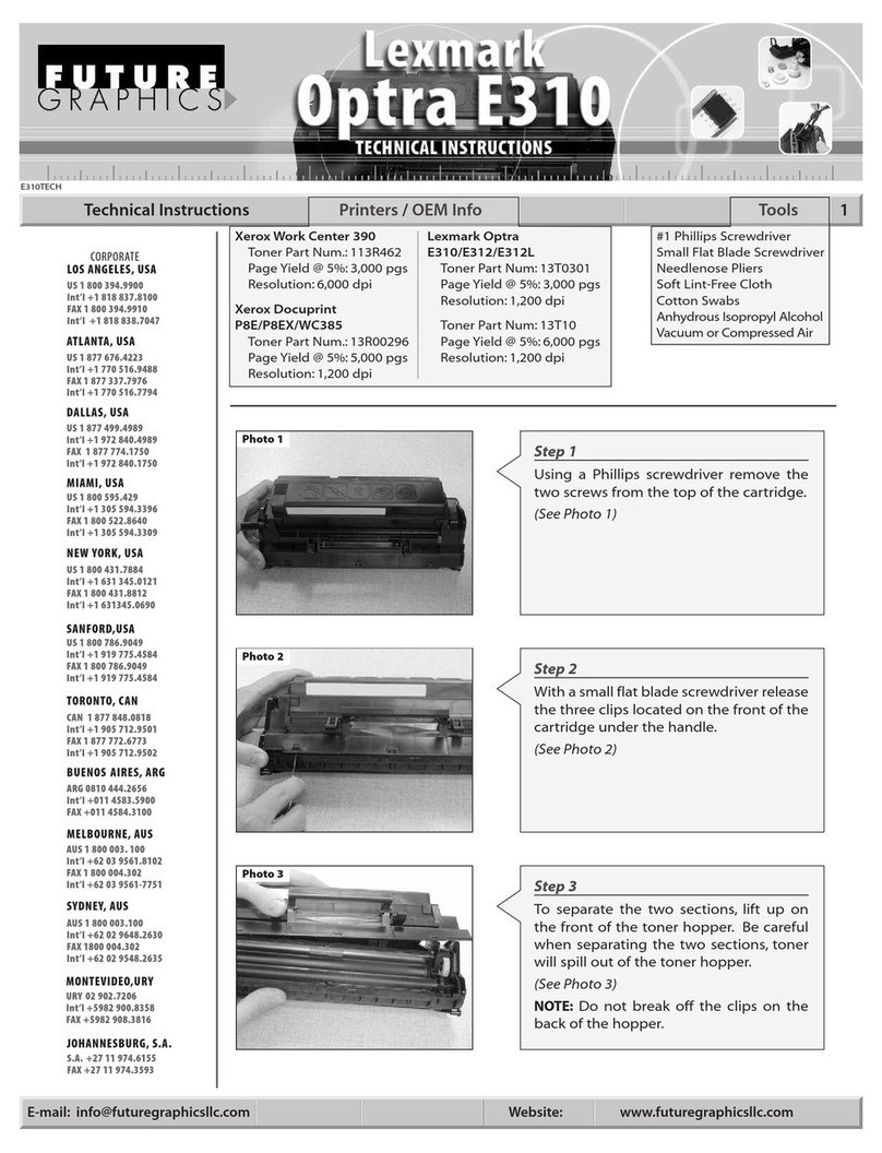 Lexmark Optra E310 Manual del propietario