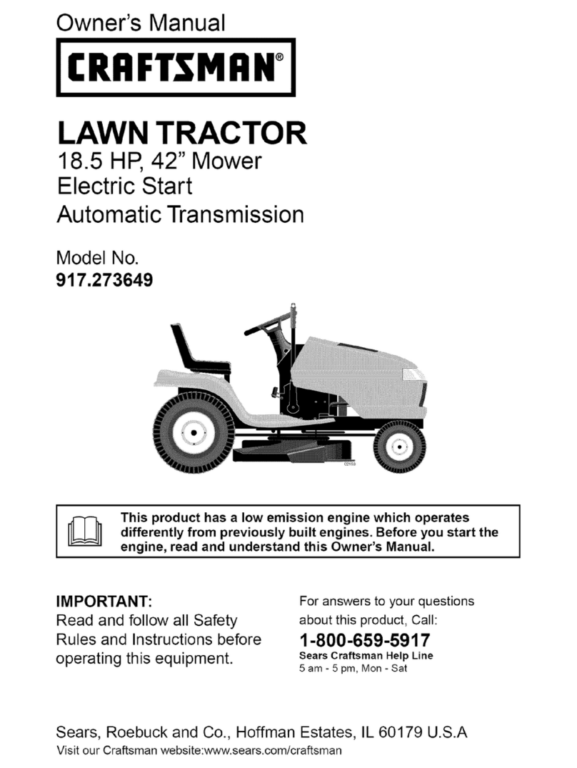 Craftsman 917.273649 Manual de usuario