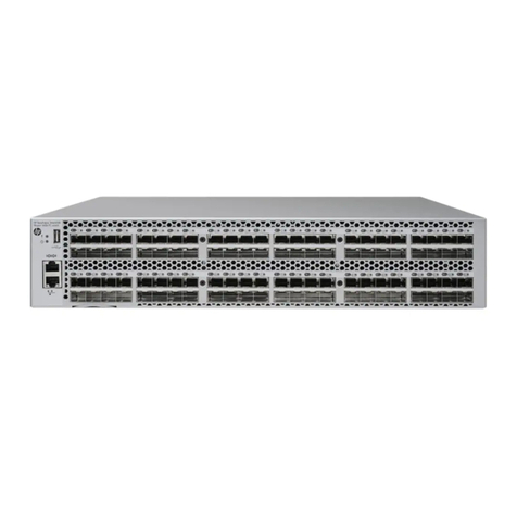 HP StoreFabric SN6500B Manual de servicio