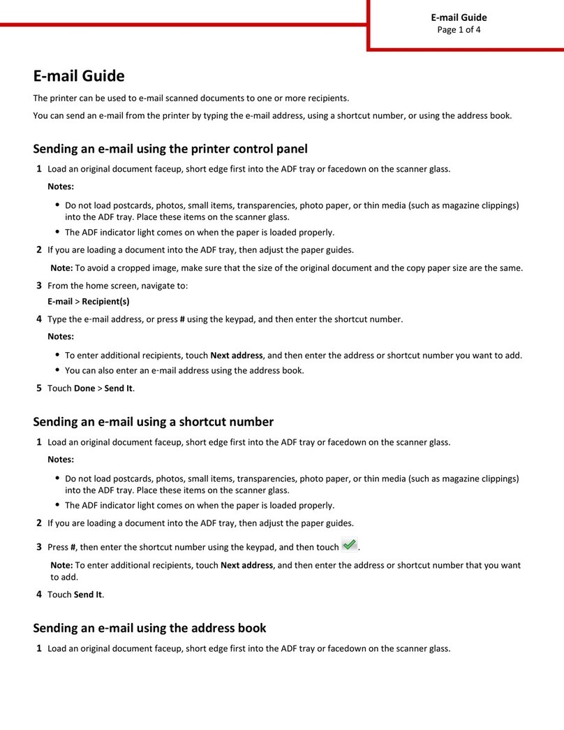 Lexmark XM3150 Manual de usuario
