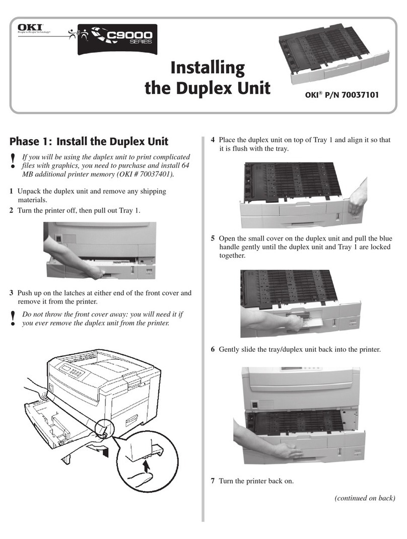 Oki C9200 Manual de usuario Oki C9200 Manual de usuario