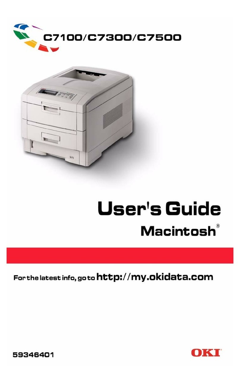 Oki C7300 Manual de usuario