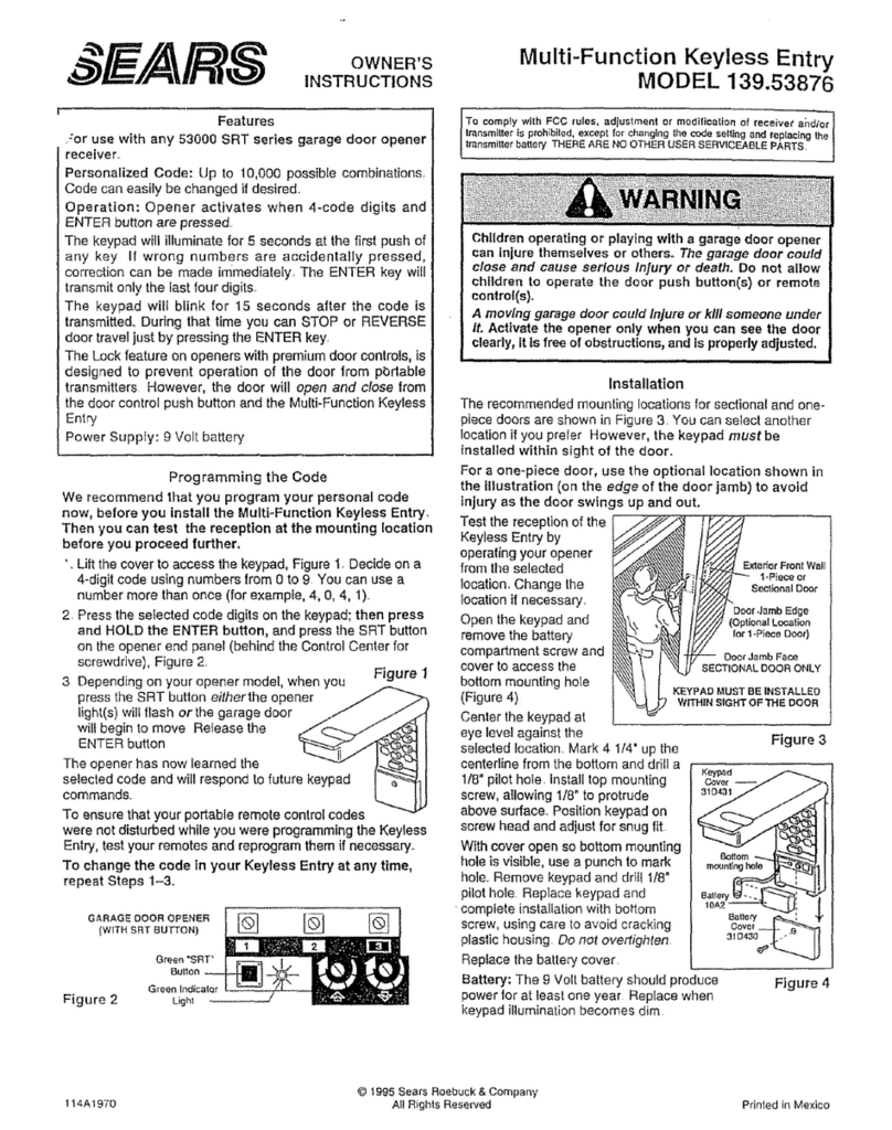 Craftsman 139.53876 Manual de usuario