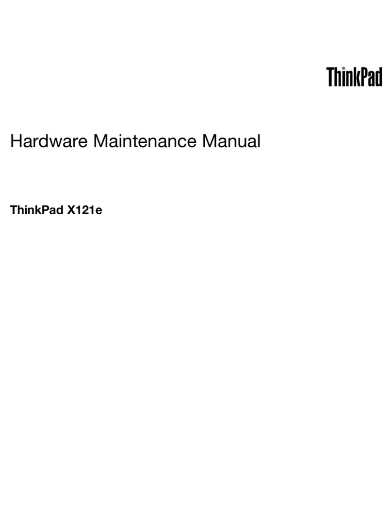 Lenovo ThinkPad X121e Manual del propietario