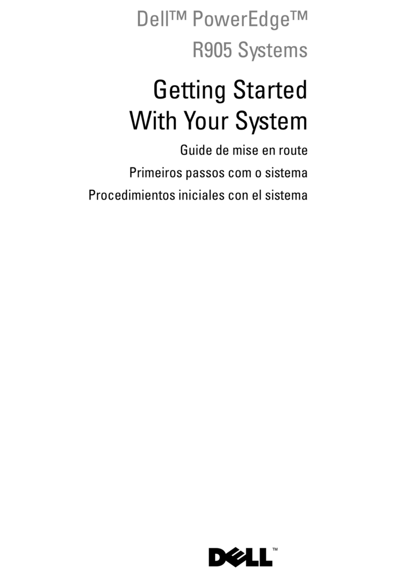 Dell PowerEdge R905 Manual de usuario
