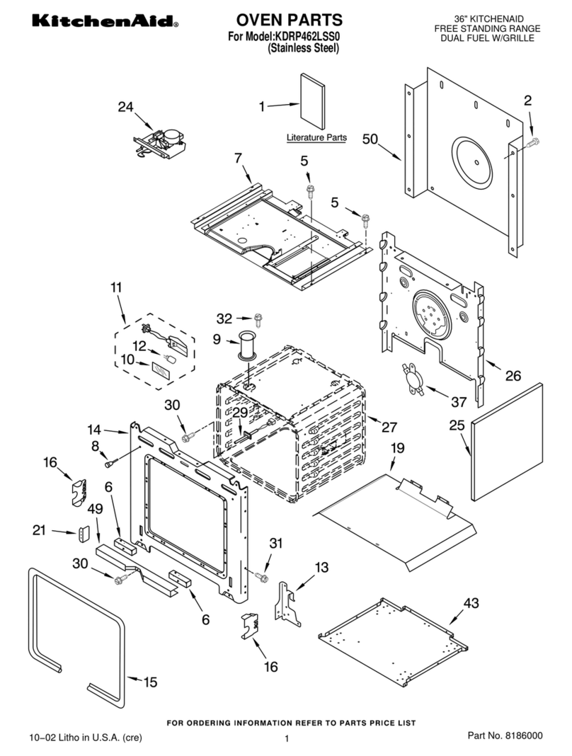 KitchenAid KDRP462LSS0 Manual de usuario