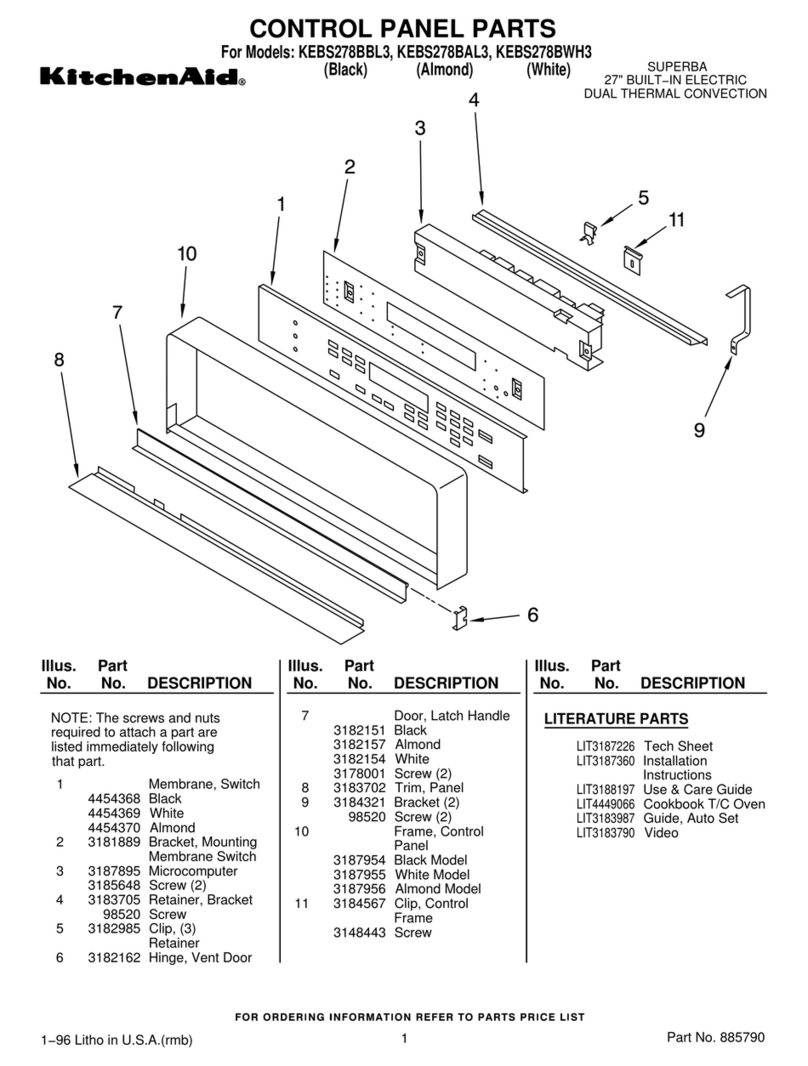 KitchenAid KEBS278BAL3 Manual de usuario