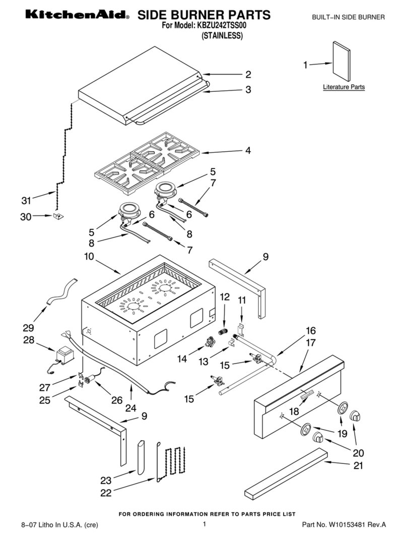 KitchenAid KBZU242TSS00 Manual de usuario