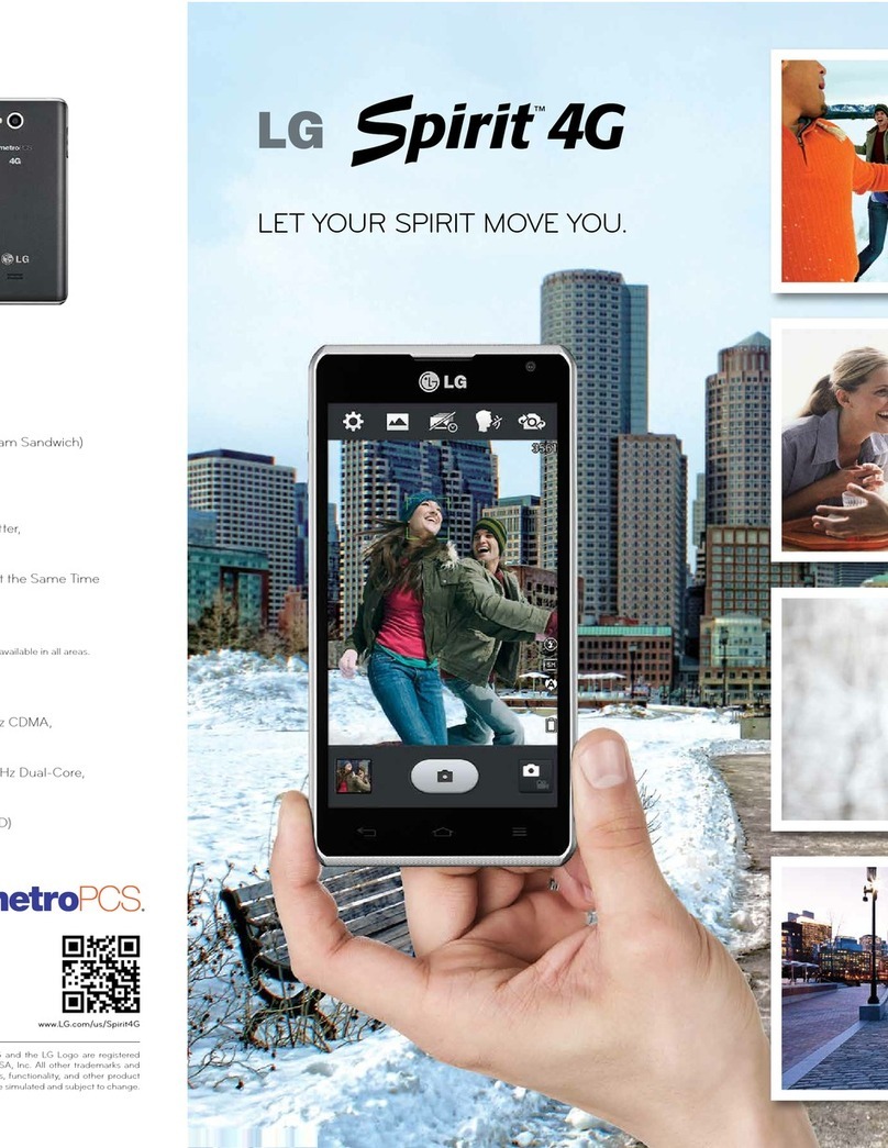 LG MS870 Manual de usuario