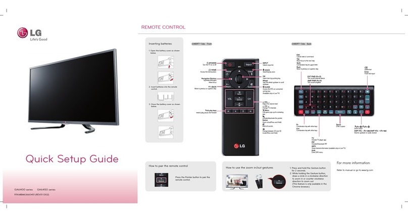 LG 50GA6400 Manual de usuario