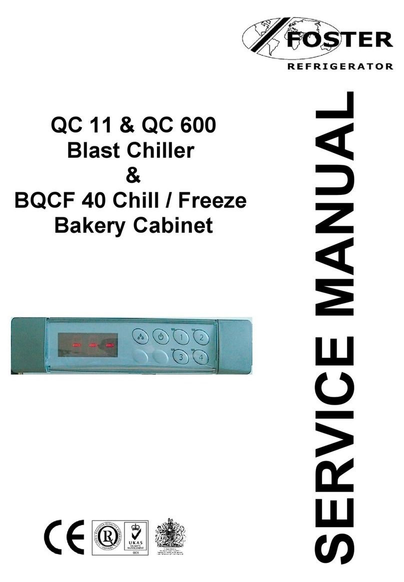 Foster QC 11 Service Manual de usuario