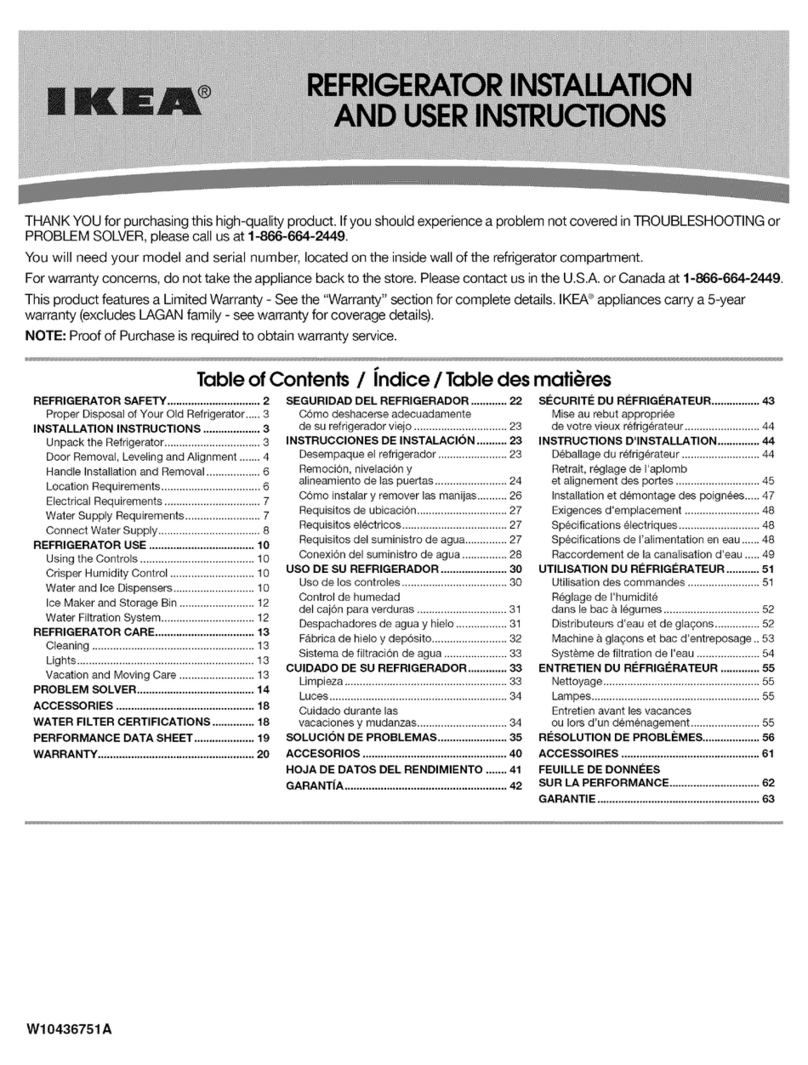 IKEA Refrigerator Guía