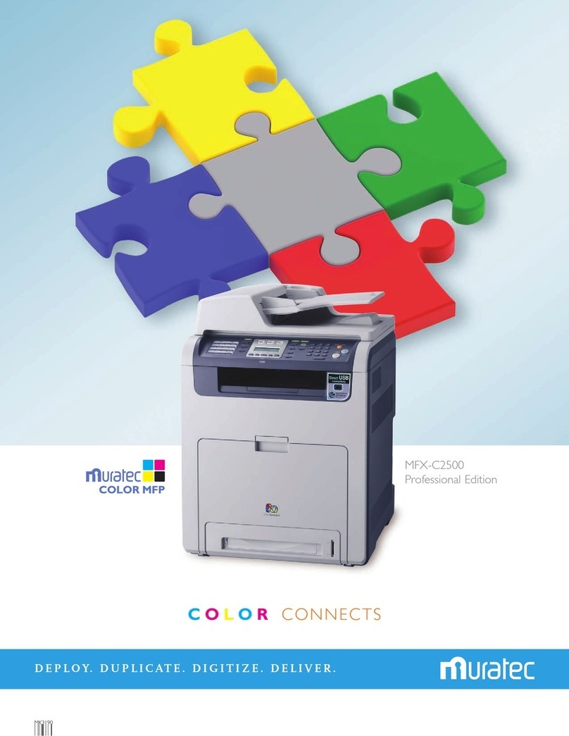 Muratec MFX-C2500 Manual de usuario