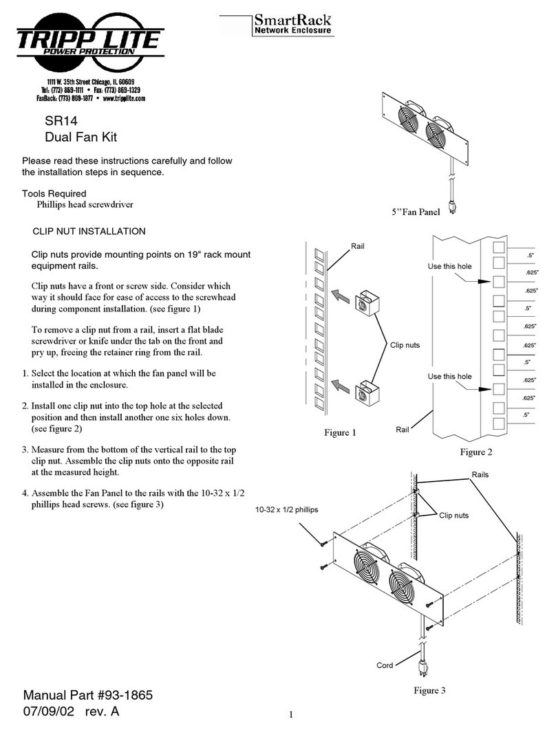 Tripp Lite SmartRack SR14 Manual de usuario