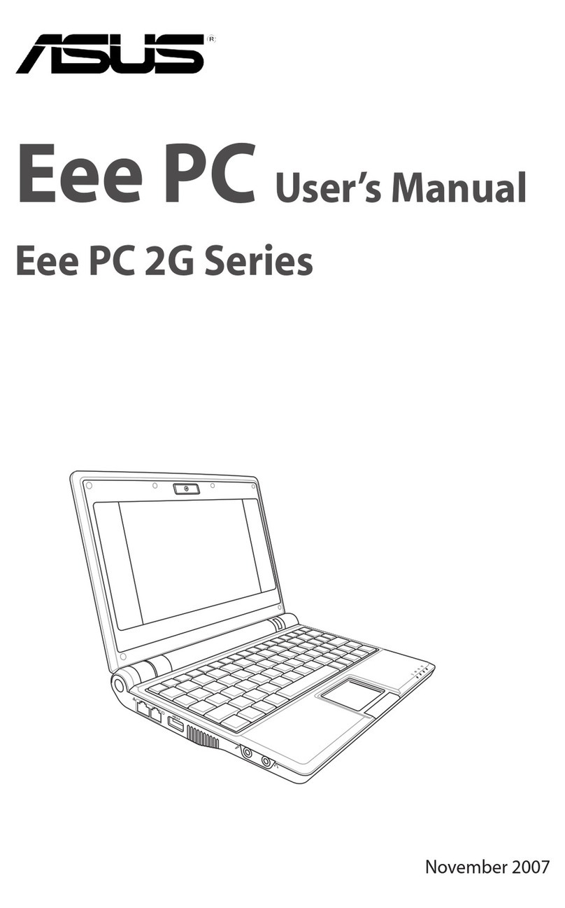 Asus Eee PC 2G Series Manual de usuario