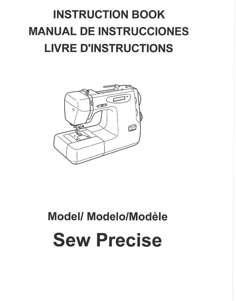 Janome Sew Precise Manual de usuario