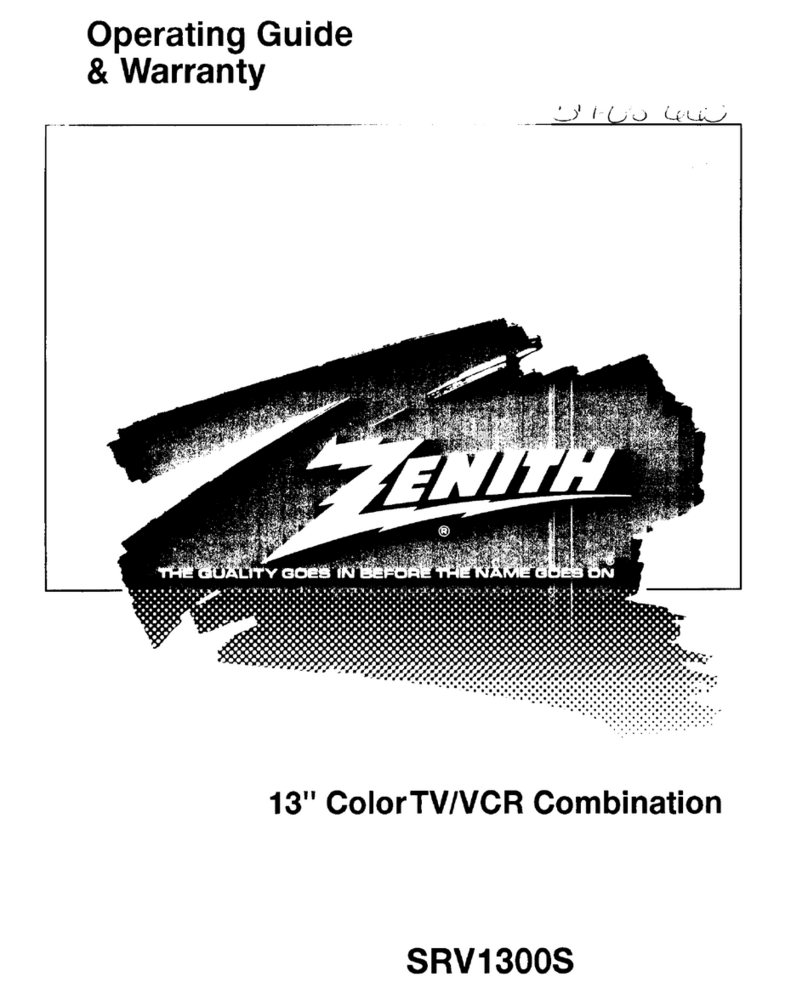 Zenith SRV1300S Manual de operación y mantenimiento