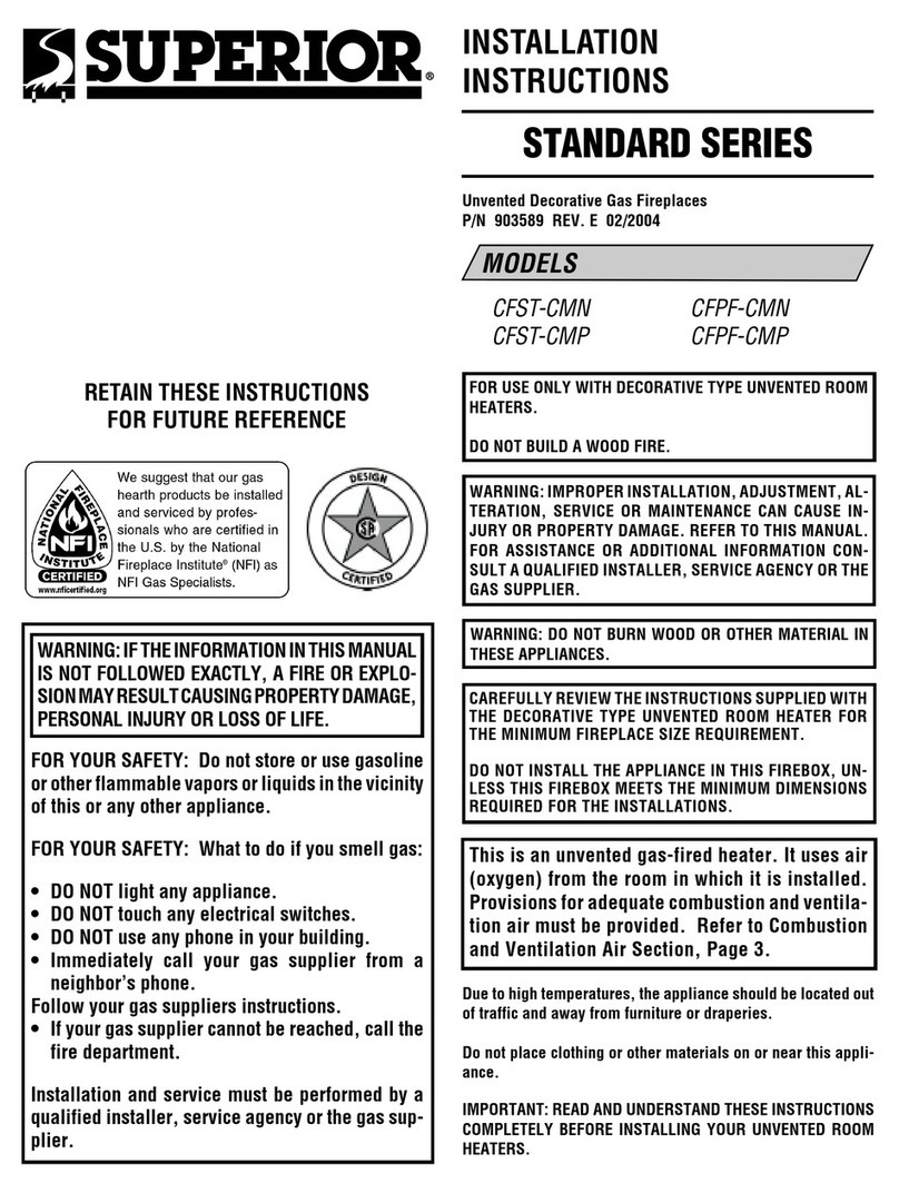 Superior CFPF-CMN Manual de usuario