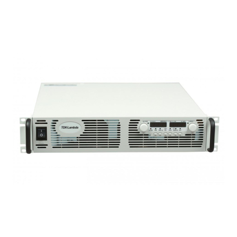 TDK-Lambda 2U GENESYS 5KW Manual de usuario