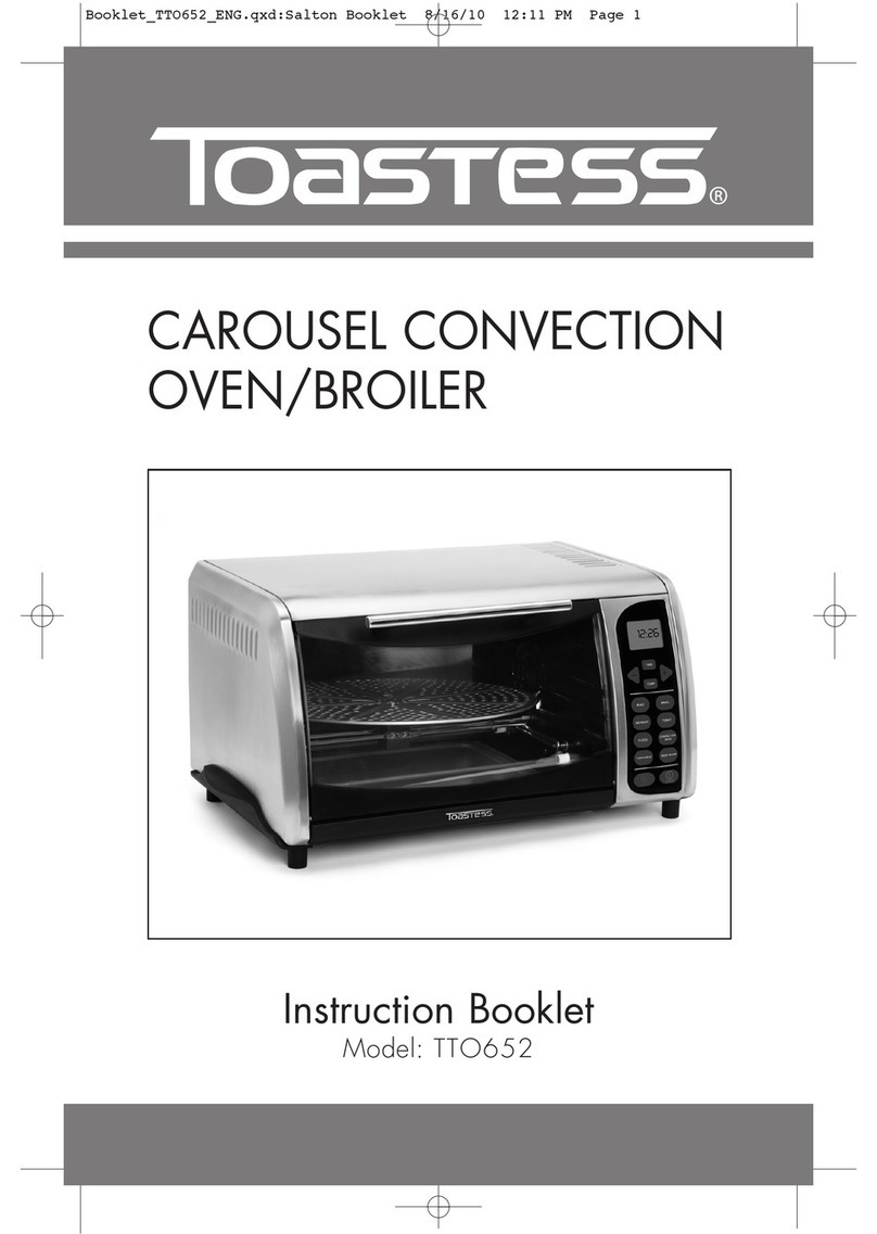 Toastess TTO652 Manual de usuario