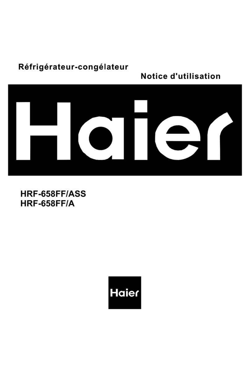 Haier HRF-658FF Manual de usuario