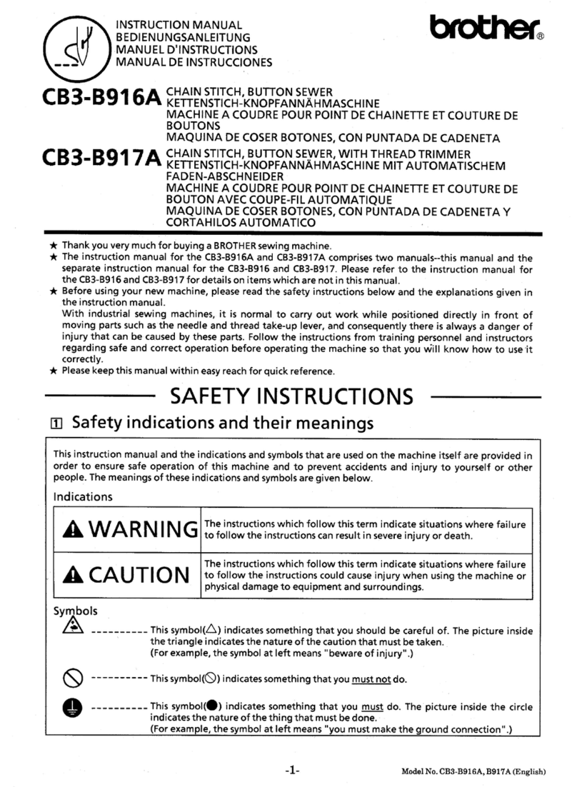 Brother BM-916A Manual de usuario