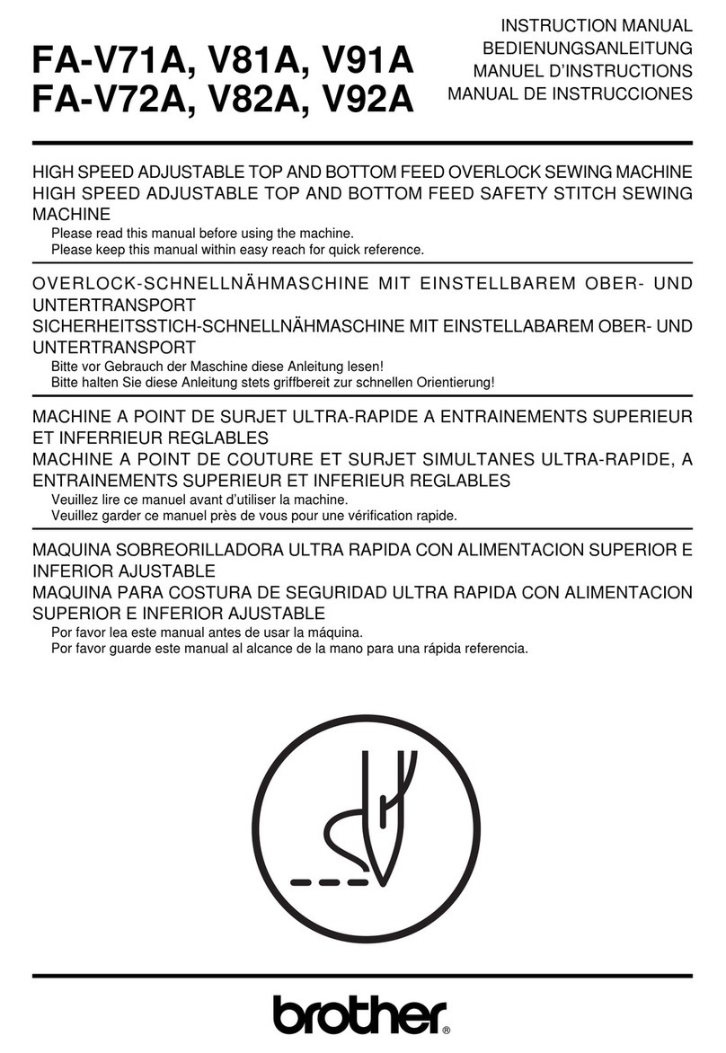 Brother FA-V71A Manual de usuario