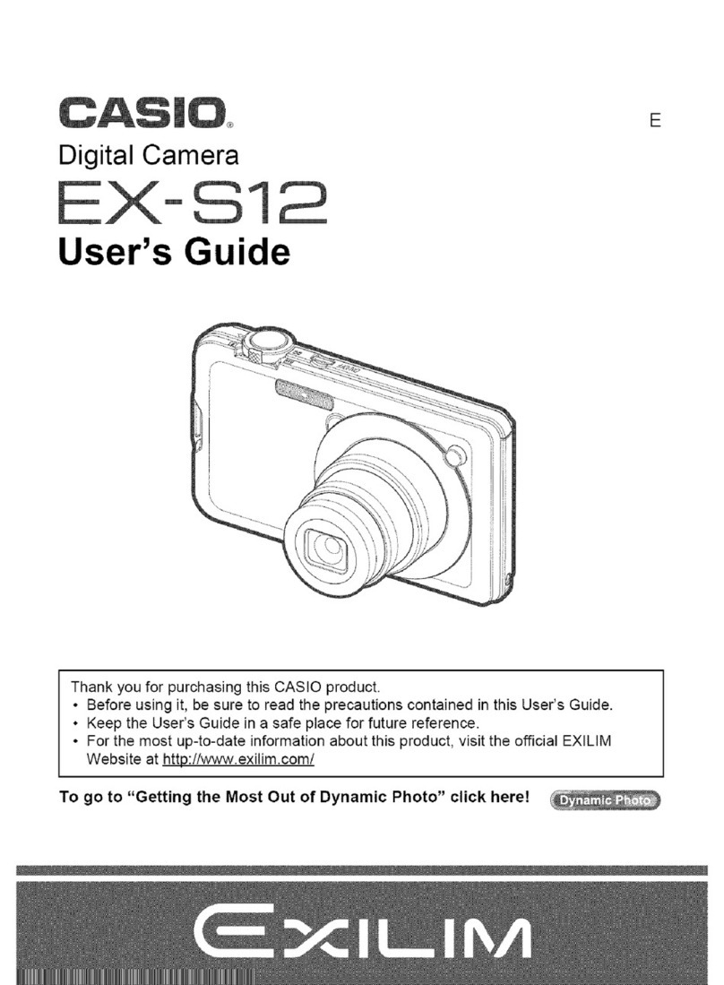 Casio EX S12 - EXILIM CARD Digital Camera Manual de usuario