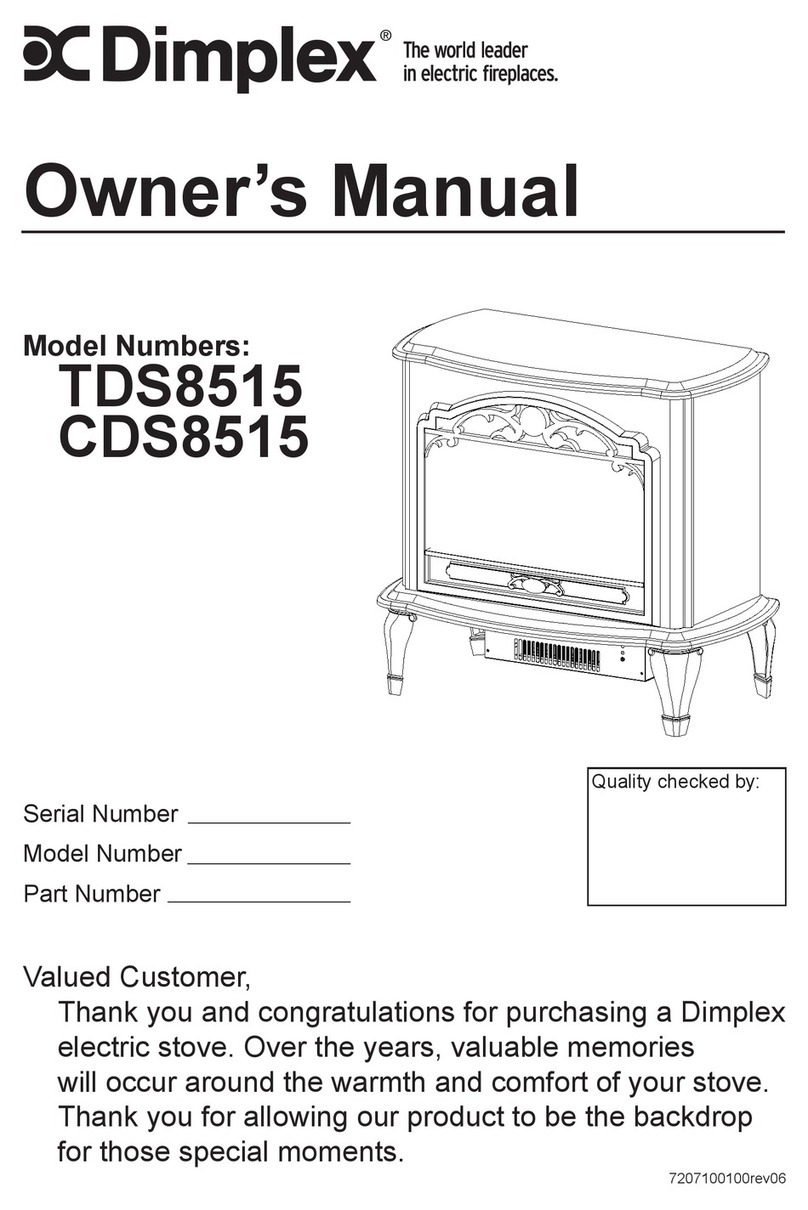 Dimplex CDS8515 Manual de usuario