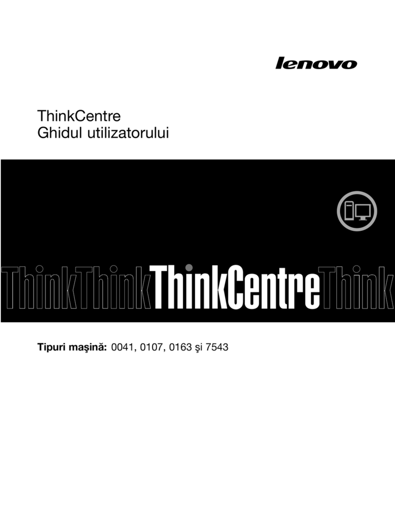 Lenovo ThinkCentre A85 Manual de usuario