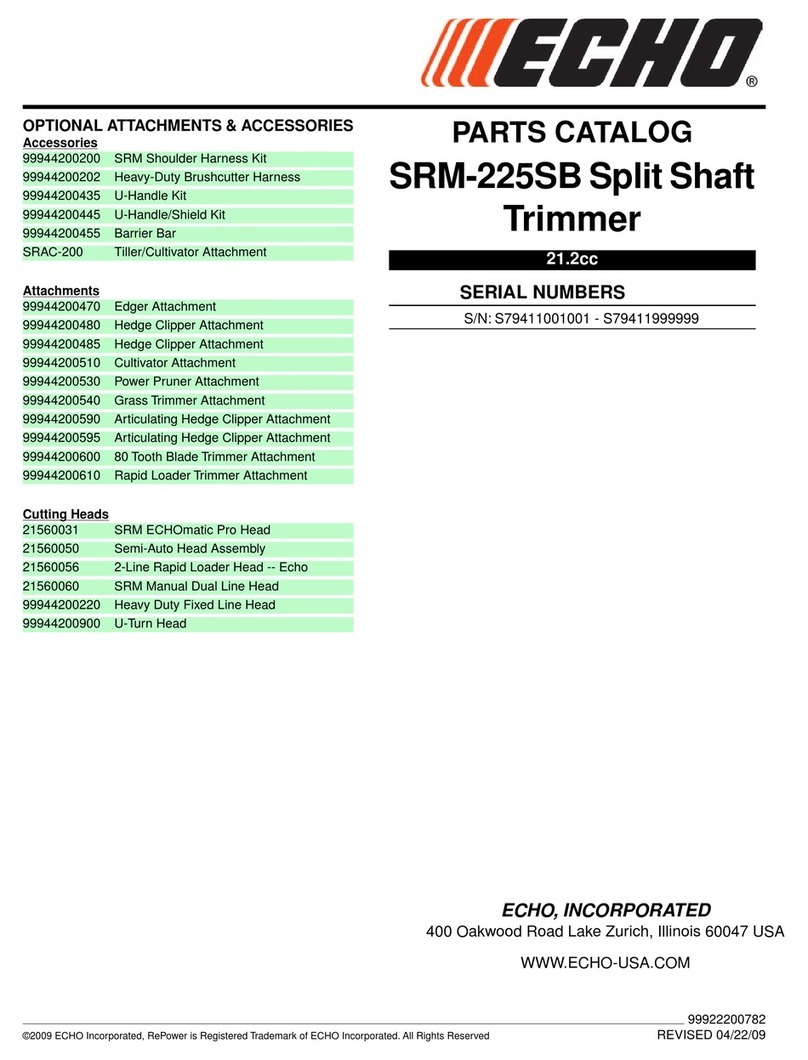 Echo SRM-225SB Manual de instrucciones