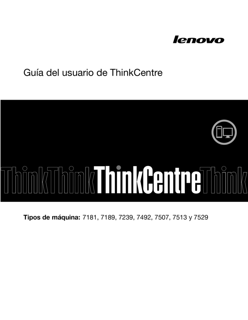 Lenovo ThinkCentre M80 Guía de inicio rápido