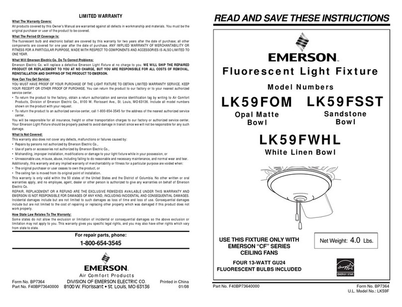Emerson LK59FOM Manual de usuario