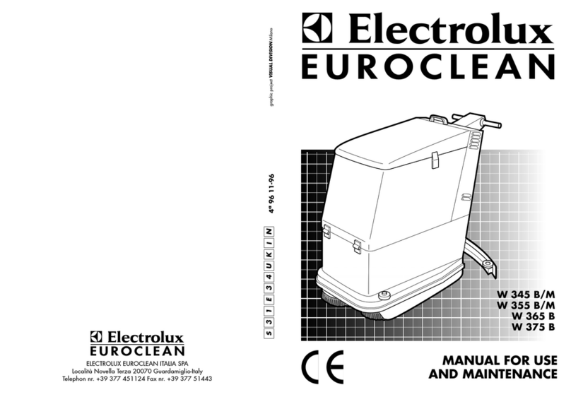 Electrolux W 345 B/M Manual de instrucciones