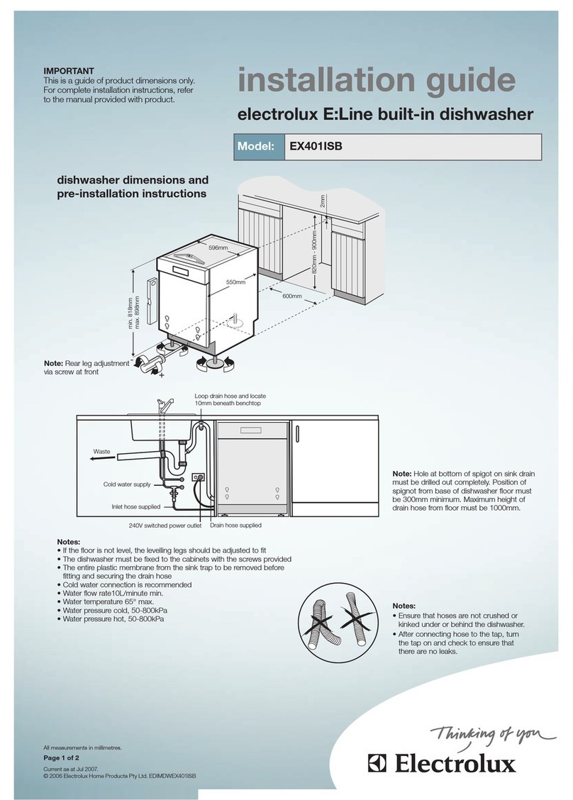 Electrolux EX401ISB Manual de usuario