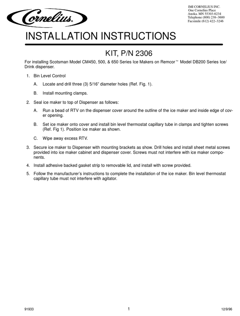 Cornelius 2306 Manual de usuario