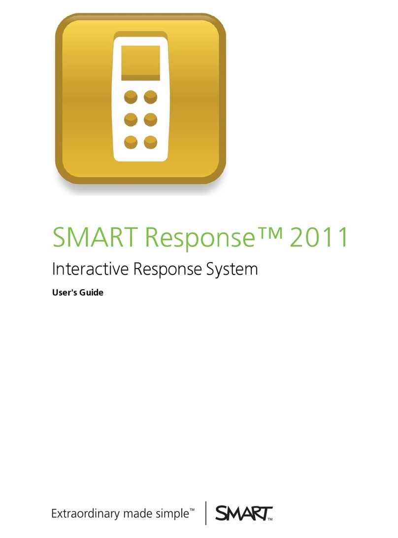 Smart Technologies SMART Response 2011 Manual de usuario