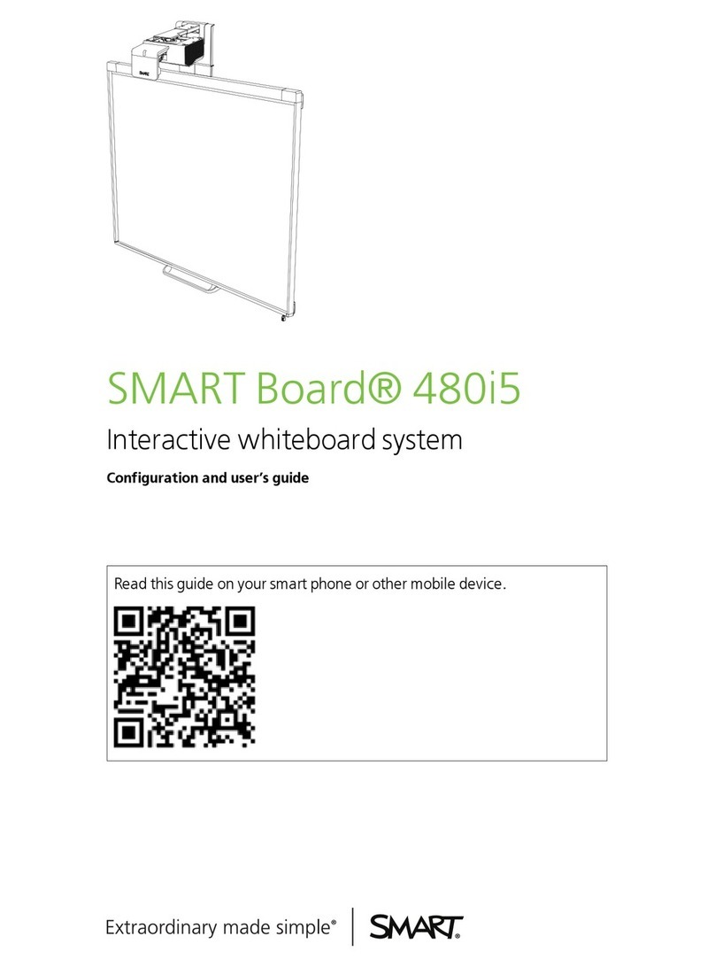 Smart Technologies SMART Board 480i5 Manual de usuario