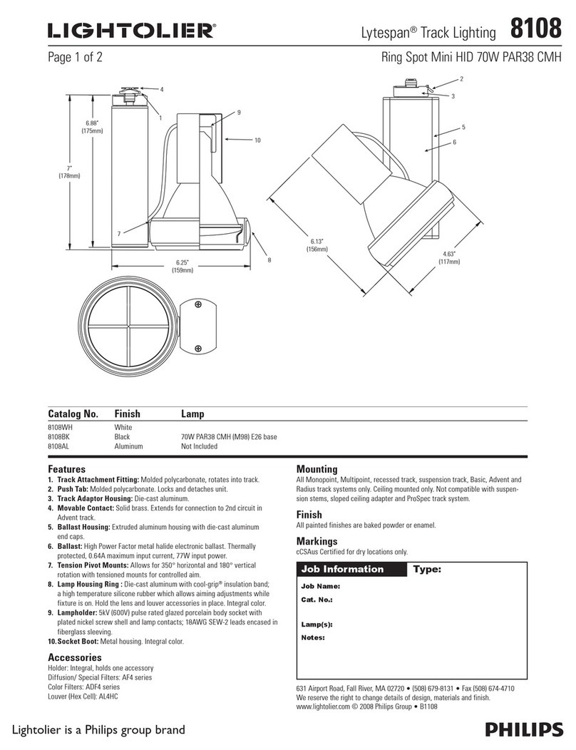Philips Lytespan 8108 Manual de usuario