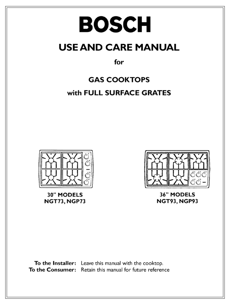 Bosch NGT73 Manual de usuario