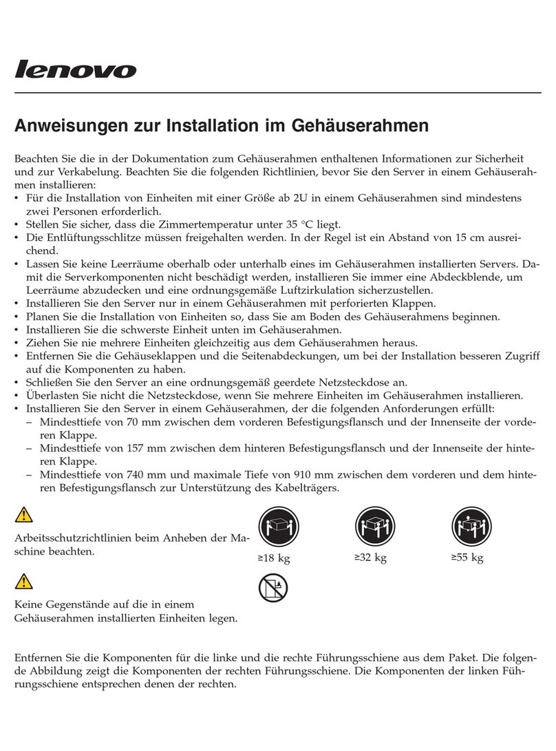 Lenovo ThinkServer RD240 Hoja de instrucciones