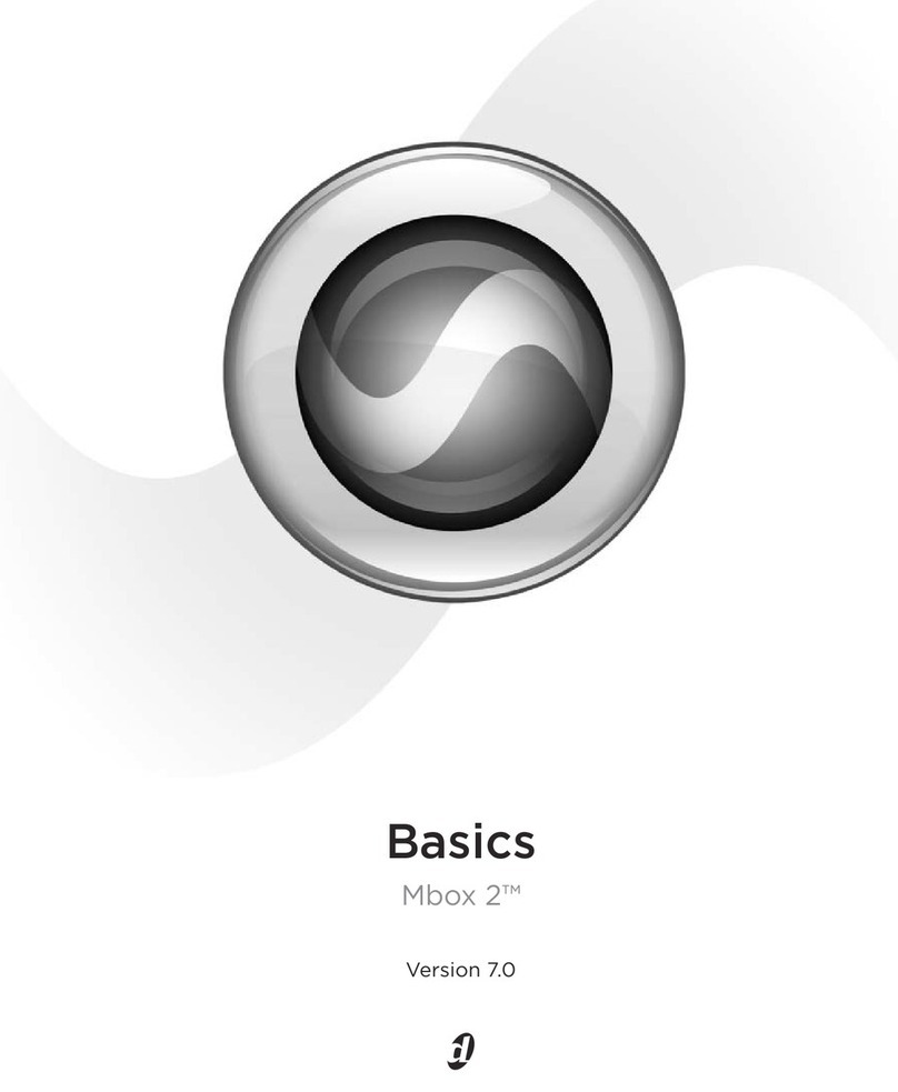 DigiDesign Mbox 2 Guía del usuario