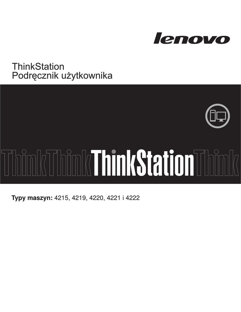 Lenovo ThinkStation E20 Guía de referencia