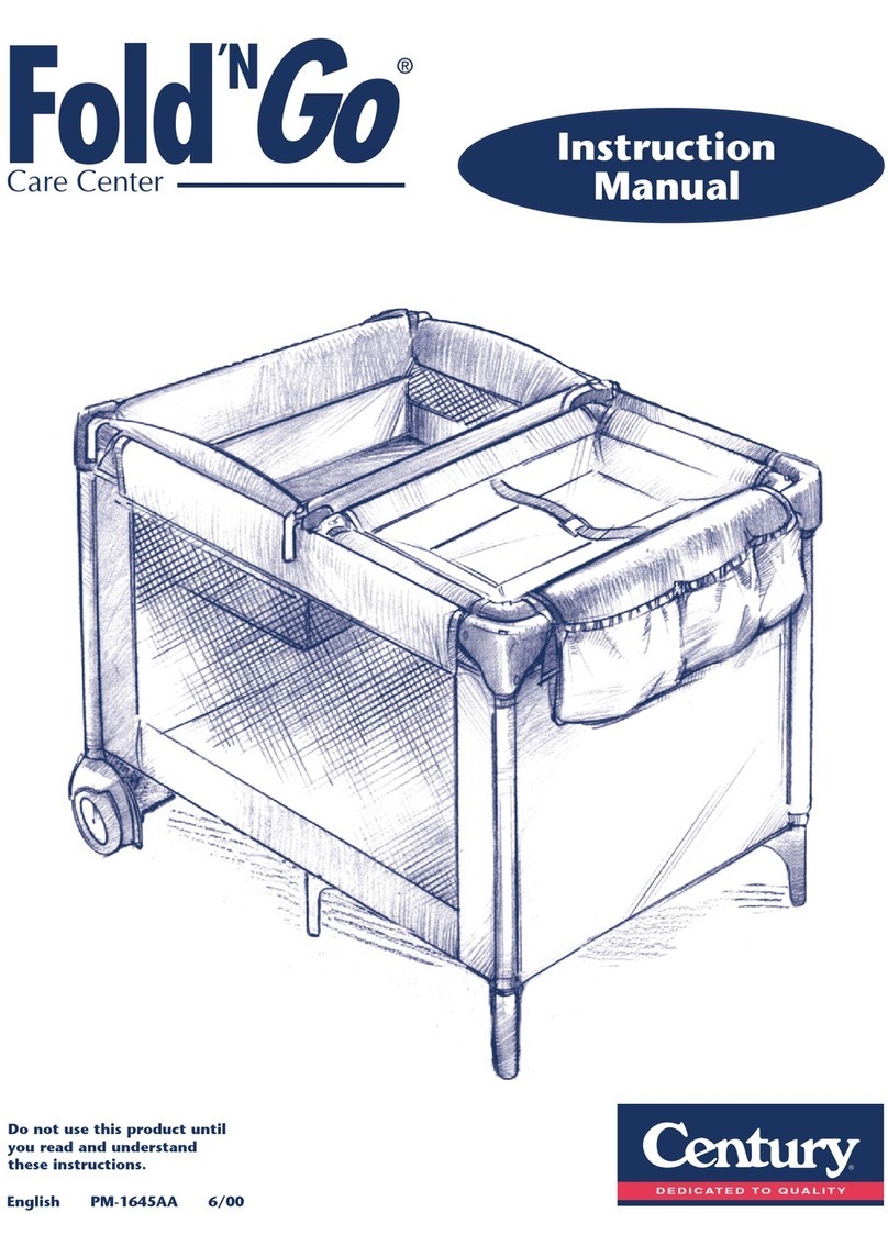 Century Fold n Go Manual de usuario