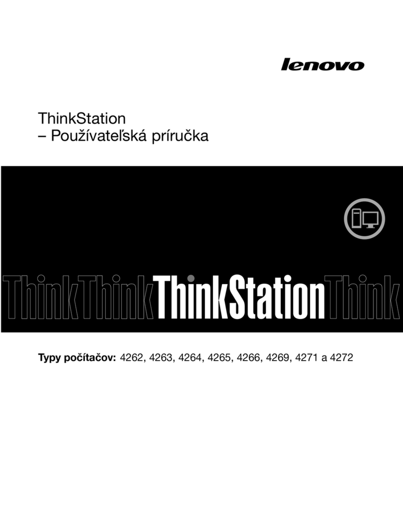 Lenovo ThinkStation C20 Manual de usuario