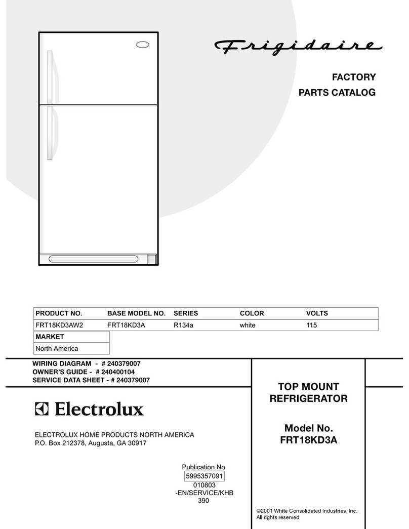 Frigidaire FRT18KD3A Manual de usuario