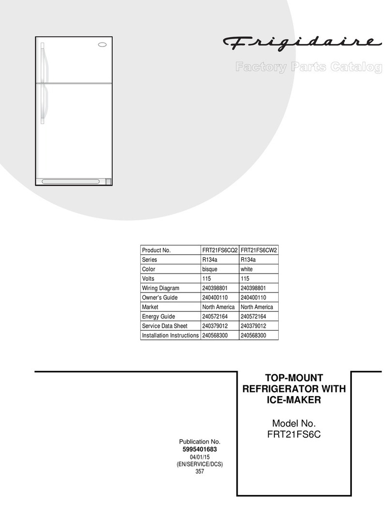 Frigidaire FRT21FS6C Manual de usuario